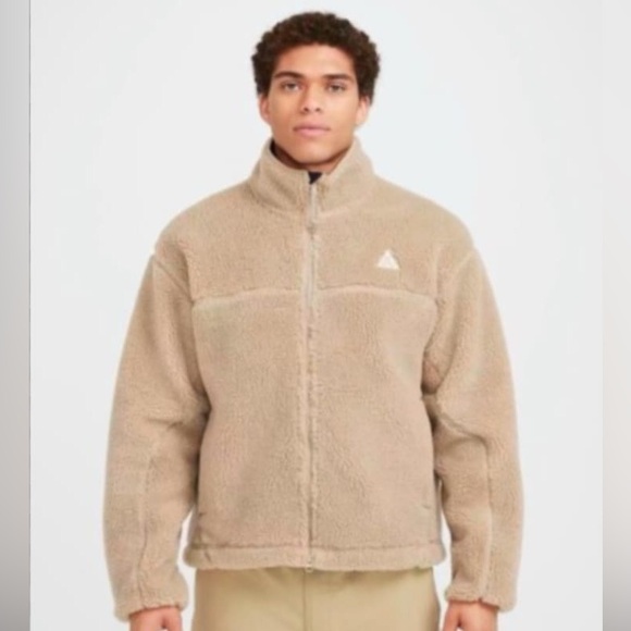 Nike ACG "Canwell Glacier" Therma-FIT ADV Windproof Fleece Jacket - Men's MEDIUM - Picture 1 of 12